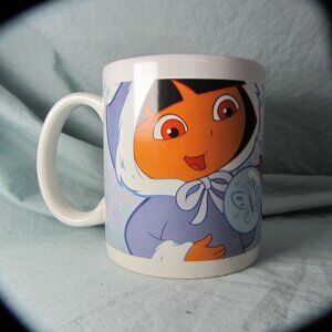 *BOGO mugs* 12 oz mug Dora the explorer & Boots 2007 viacom (w2069)